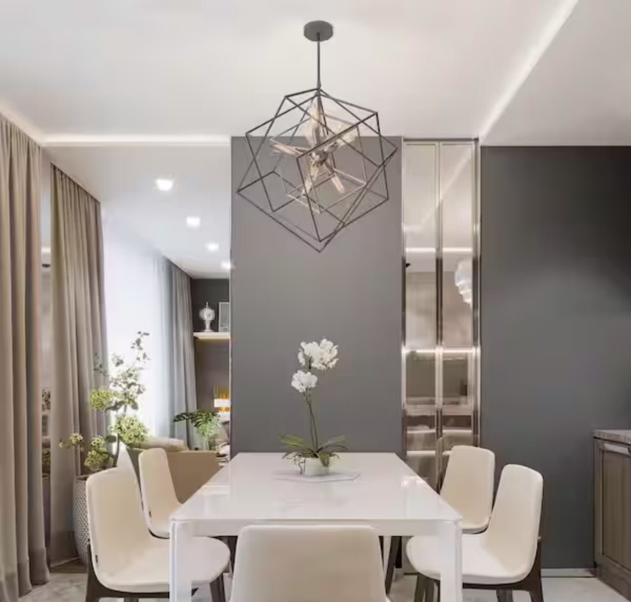 CHANDELIER INSTALLATION